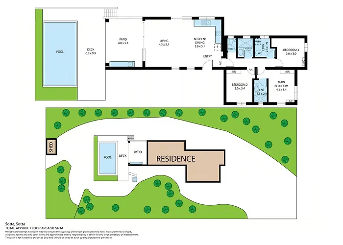 With Pool Between Porto-vecchio And Bonifacio 度假居 索塔