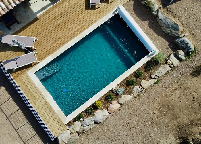 Semesterbostad With Pool Between Porto-vecchio And Bonifacio